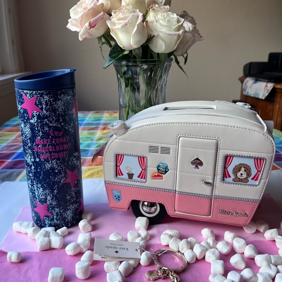 ⛺️🔥🏕️ KATE SPADE DAY TRIPPER CAMPER VAN CROSSBODY 🏕️🔥⛺️ NWT ⛺️🔥🏕️ - Picture 7 of 16